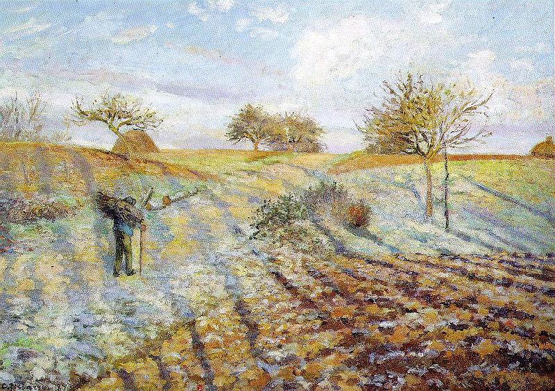 Camille Pissarro White Frost Germany oil painting art